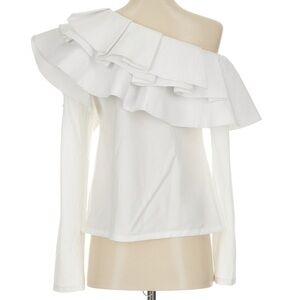 Luxe White Quilted Skirt